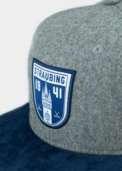 Cap "Straubing Tigers" - grau (Snapback)